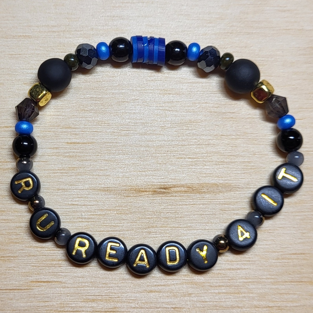 ...Ready For It? -Taylor Swift Friendship Bracelet, Size 7"